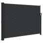 vidaXL Toldo lateral retráctil negro 140x600 cm vidaXL Toldo lateral retráctil negro 140x600 cm