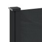 vidaXL Toldo lateral retráctil negro 140x600 cm vidaXL Toldo lateral retráctil negro 140x600 cm