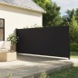 vidaXL Toldo lateral retráctil negro 160x600 cm vidaXL Toldo lateral retráctil negro 160x600 cm