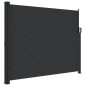 vidaXL Toldo lateral retráctil negro 160x600 cm vidaXL Toldo lateral retráctil negro 160x600 cm