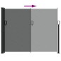 vidaXL Toldo lateral retráctil gris antracita 160x600 cm vidaXL Toldo lateral retráctil gris antracita 160x600 cm