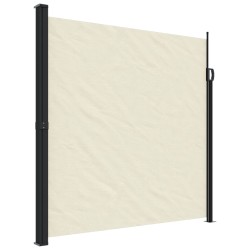 vidaXL Toldo lateral retráctil crema 200x600 cm