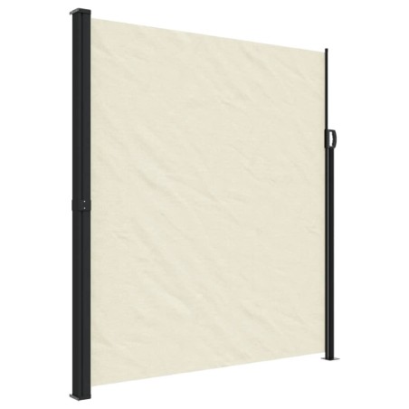 vidaXL Toldo lateral retráctil crema 220x600 cm