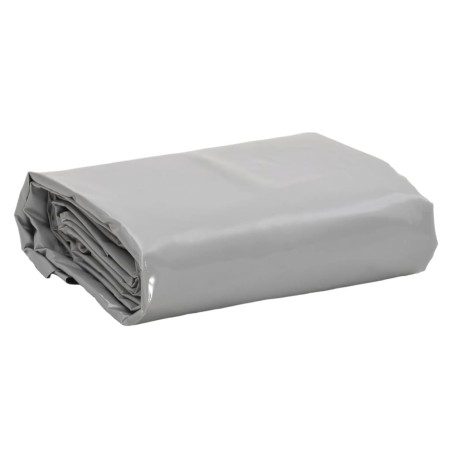vidaXL Lona gris 1,5x10 m 600 g/m²