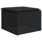 vidaXL Set de sofás de jardín 10 pzas cojines ratán sintético negro vidaXL Set de sofás de jardín 10 pzas cojines ratán sintético negro