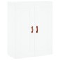 vidaXL Aparador alto madera contrachapada blanco 69,5x34x180 cm vidaXL Aparador alto madera contrachapada blanco 69,5x34x180 cm