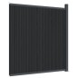 vidaXL Panel de valla WPC gris 173x186 cm vidaXL Panel de valla WPC gris 173x186 cm