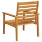 vidaXL Sillón de jardín 2 unidades madera maciza acacia 66,5x65x81 cm vidaXL Sillón de jardín 2 unidades madera maciza acacia 66,5x65x81 cm