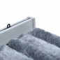 vidaXL Cortina antimoscas chenilla plateado 100x200 cm vidaXL Cortina antimoscas chenilla plateado 100x200 cm
