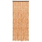 vidaXL Cortina antimoscas chenilla ocre y blanco 100x200 cm vidaXL Cortina antimoscas chenilla ocre y blanco 100x200 cm