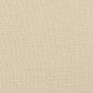 vidaXL Estructura de cama con cabecero de tela color crema 140x200 cm vidaXL Estructura de cama con cabecero de tela color crema 140x200 cm