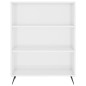 vidaXL Aparador alto madera contrachapada blanco brillo 69,5x34x180 cm vidaXL Aparador alto madera contrachapada blanco brillo 69,5x34x180 cm