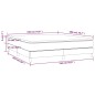 vidaXL Cama box spring con colchón terciopelo verde oscuro 180x200 cm vidaXL Cama box spring con colchón terciopelo verde oscuro 180x200 cm
