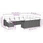 vidaXL Set de sofás de jardín 11pzas con cojines ratán sintético beige vidaXL Set de sofás de jardín 11pzas con cojines ratán sintético beige