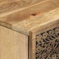 vidaXL Aparador 3 piezas madera maciza de mango 60x33x75 cm