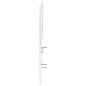 vidaXL Cabecero de cama madera maciza de pino blanco 180 cm vidaXL Cabecero de cama madera maciza de pino blanco 180 cm