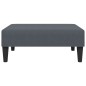 vidaXL Sofá cama 2 plazas y almohadas taburete terciopelo gris oscuro vidaXL Sofá cama 2 plazas y almohadas taburete terciopelo gris oscuro