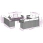 vidaXL Set sofás de jardín con cojines 13 pzas ratán sintético beige vidaXL Set sofás de jardín con cojines 13 pzas ratán sintético beige