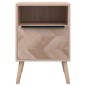 Finori Mesita de noche Lusk 61A roble Sonoma 38,5x38,5x57 cm Finori Mesita de noche Lusk 61A roble Sonoma 38,5x38,5x57 cm