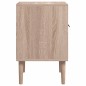 Finori Mesita de noche Lusk 61A roble Sonoma 38,5x38,5x57 cm Finori Mesita de noche Lusk 61A roble Sonoma 38,5x38,5x57 cm