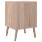 Finori Mesita de noche Lusk 61A roble Sonoma 38,5x38,5x57 cm Finori Mesita de noche Lusk 61A roble Sonoma 38,5x38,5x57 cm