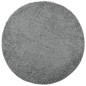 vidaXL Alfombra de pelo largo moderna verde Ø 80 cm