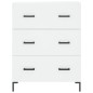 vidaXL Aparador alto madera contrachapada blanco 69,5x34x180 cm vidaXL Aparador alto madera contrachapada blanco 69,5x34x180 cm