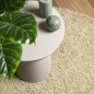vidaXL Alfombra de pelo largo moderna dorado Ø 100 cm vidaXL Alfombra de pelo largo moderna dorado Ø 100 cm