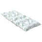 vidaXL Cojines silla respaldo alto 2 uds tela Oxford estampado hojas vidaXL Cojines silla respaldo alto 2 uds tela Oxford estampado hojas