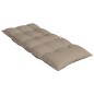 vidaXL Cojines de silla con respaldo alto 6 uds tela Oxford gris taupe vidaXL Cojines de silla con respaldo alto 6 uds tela Oxford gris taupe