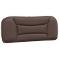 vidaXL Estructura de cama cabecero cuero sintético marrón 100x200 cm vidaXL Estructura de cama cabecero cuero sintético marrón 100x200 cm