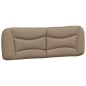 vidaXL Estructura de cama cabecero cuero sintético capuchino 160x200cm vidaXL Estructura de cama cabecero cuero sintético capuchino 160x200cm