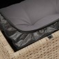 vidaXL Juego de sofás jardín con cojines beige mezcla 6 pzas ratán PE vidaXL Juego de sofás jardín con cojines beige mezcla 6 pzas ratán PE