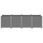 vidaXL Jardinera PP gris claro 160x40x53 cm vidaXL Jardinera PP gris claro 160x40x53 cm