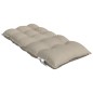 vidaXL Cojines para silla respaldo bajo 4 uds tela Oxford gris taupe vidaXL Cojines para silla respaldo bajo 4 uds tela Oxford gris taupe
