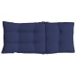 vidaXL Cojines para silla respaldo alto 2 uds tela Oxford azul marino vidaXL Cojines para silla respaldo alto 2 uds tela Oxford azul marino