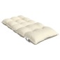 vidaXL Cojines para silla con respaldo bajo 2 uds tela Oxford crema vidaXL Cojines para silla con respaldo bajo 2 uds tela Oxford crema