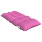 vidaXL Cojines para silla con respaldo bajo 4 uds tela Oxford rosa vidaXL Cojines para silla con respaldo bajo 4 uds tela Oxford rosa