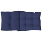 vidaXL Cojines para silla respaldo bajo 6 uds tela Oxford azul marino vidaXL Cojines para silla respaldo bajo 6 uds tela Oxford azul marino