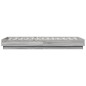 vidaXL Estructura de cama con luces LED gris Sonoma 90x190 cm