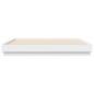 vidaXL Estructura de cama con luces LED blanco 180x200 cm vidaXL Estructura de cama con luces LED blanco 180x200 cm