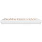 vidaXL Estructura de cama con luces LED blanco 180x200 cm vidaXL Estructura de cama con luces LED blanco 180x200 cm