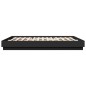 vidaXL Estructura de cama con luces LED negro 200x200 cm vidaXL Estructura de cama con luces LED negro 200x200 cm