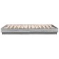 vidaXL Estructura de cama con luces LED gris Sonoma 140x200 cm