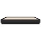 vidaXL Estructura de cama madera de ingeniería negra 200x200 cm vidaXL Estructura de cama madera de ingeniería negra 200x200 cm