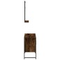 vidaXL Set de muebles de baño 2 pzas madera ingeniería roble ahumado vidaXL Set de muebles de baño 2 pzas madera ingeniería roble ahumado