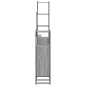 vidaXL Set de armario de baño 4 pzas madera contrachapada gris sonoma vidaXL Set de armario de baño 4 pzas madera contrachapada gris sonoma