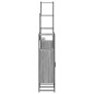 vidaXL Set de armario de baño 4 pzas madera contrachapada gris sonoma vidaXL Set de armario de baño 4 pzas madera contrachapada gris sonoma