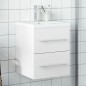 vidaXL Mueble de baño con lavabo integrado blanco vidaXL Mueble de baño con lavabo integrado blanco