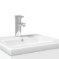 vidaXL Mueble de baño con lavabo integrado blanco vidaXL Mueble de baño con lavabo integrado blanco